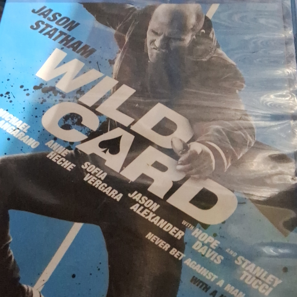 Wild Card Blu-ray DvD (LIKE NEW)